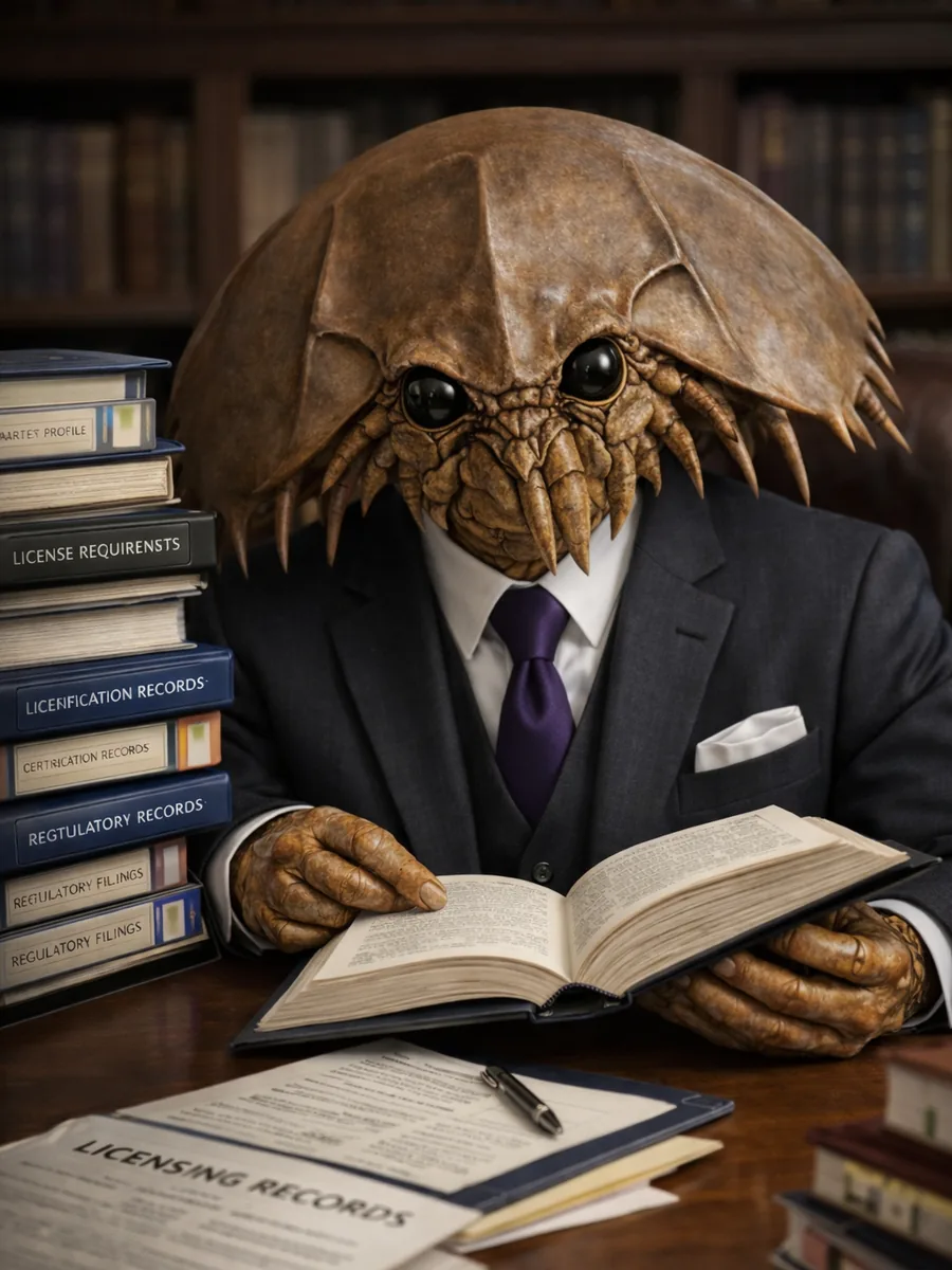 Bernard Apalis, Esq. seated in an office holding legal papers.